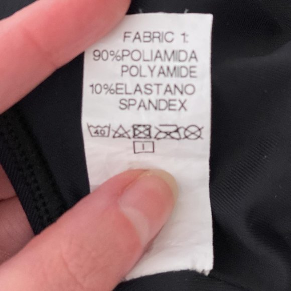 Anthropologie So De Mel L Swimsuit Deep Plunge One-Piece Black - Picture 13 of 14